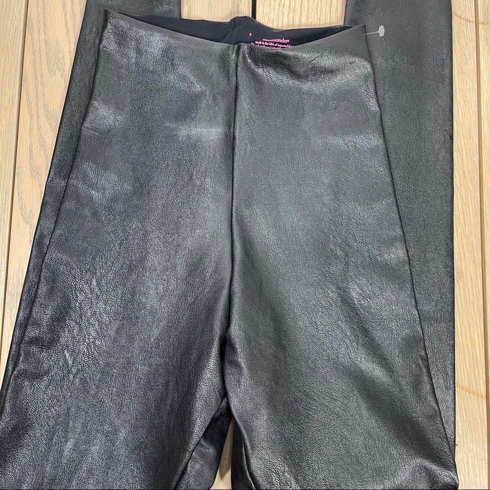 Commando Perfect Control Black Leather Leggings - image 5